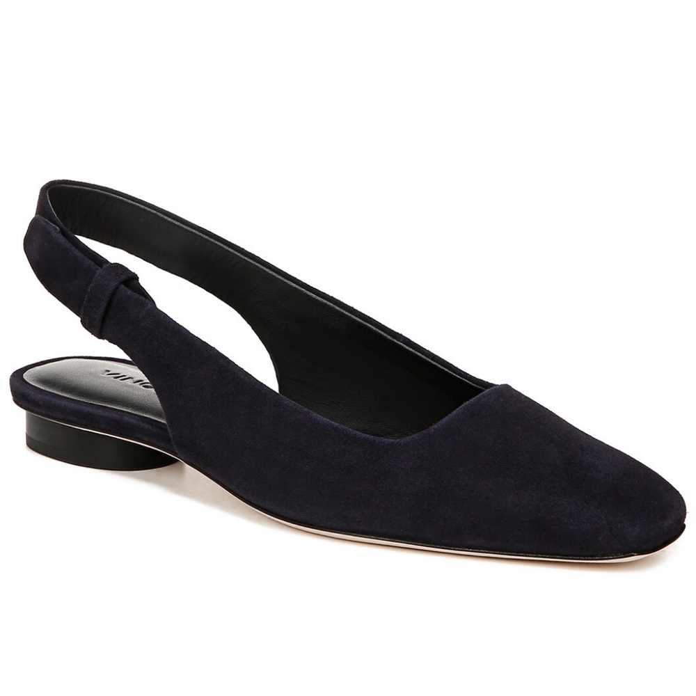 Vince Blue Flats Sleek Minimalist Design